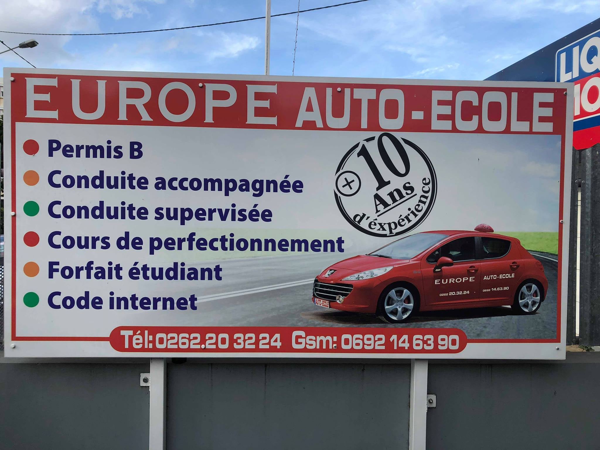 Auto-école Europe