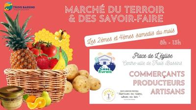 Marché du Terroir et des Savoir-faire spécial Noël à Trois-Bassins