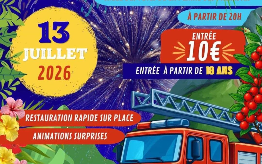 Bal des pompiers de La Plaine-des-Palmistes